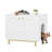 Cat Litter Box Enclosure with Arched Entrance, Hidden Litter Box Furniture, Wooden Pet House Side End Table, Storage Cabinet Bench, Fit Most Cat and Litter Box, Living Room, Bedroom，White-2026294818-2025505737