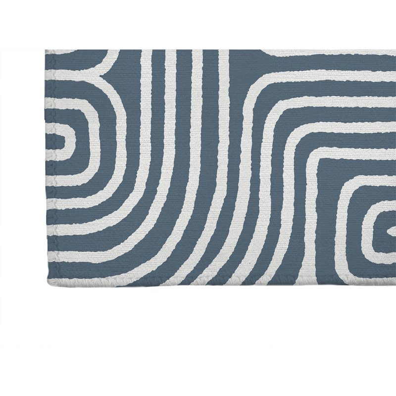 Timeless Walk Non-Slip Outdoor Rug, Runner 2'6" x 8'