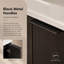 Meuble-lavabo flottant 24 po NOIR-1213185305