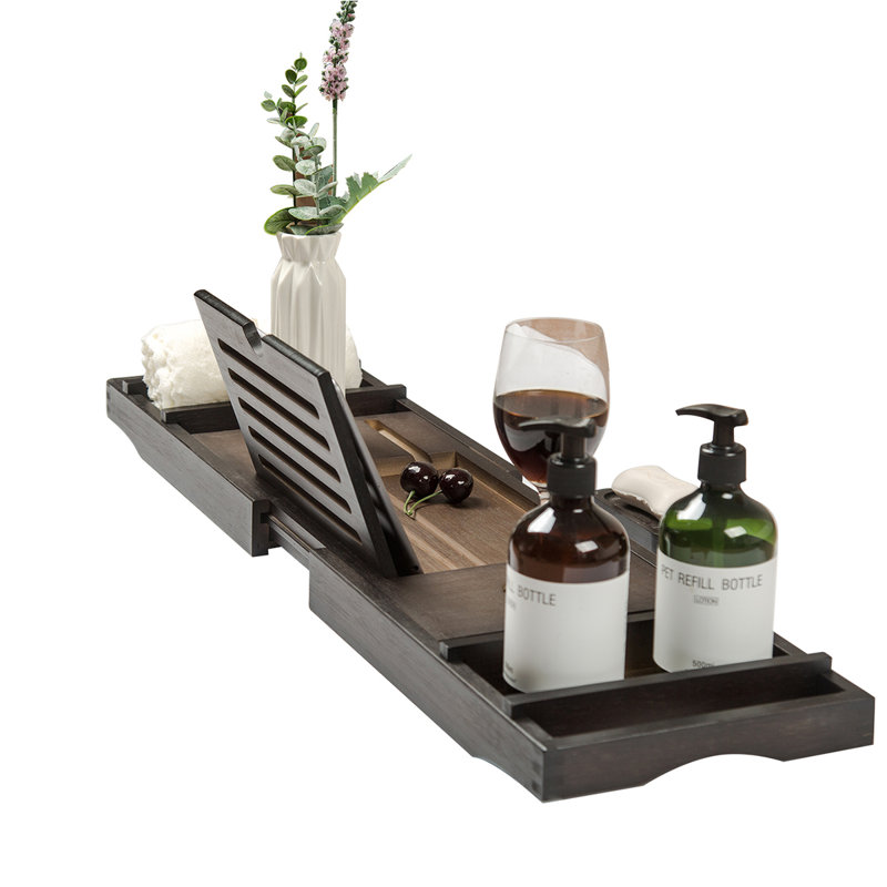 Serviteur de bain autoportant Eras, Brun