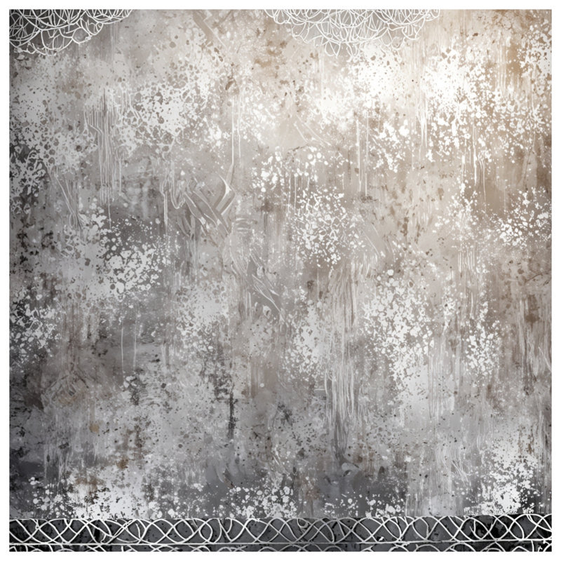 Silver Abstract Texture Blankets, 60in W x 80in H