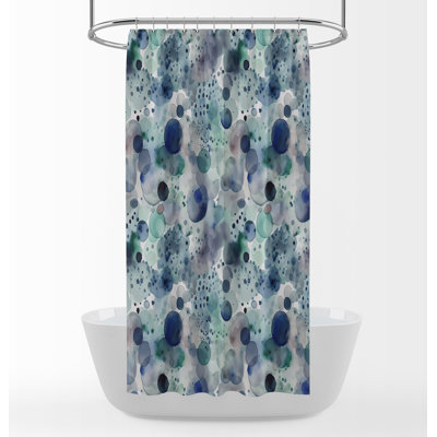 Engelbert Abstract Shower Curtain
