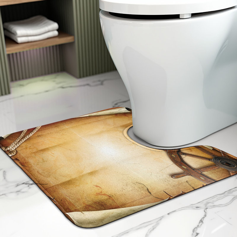 Tapis de salle de bain en U 20 po Vintage