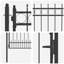 Steel Gate Fencing-128604507
