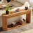 Narrow Fluted Console Table With Storage