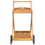 Alieen Solid Wood Bar Cart