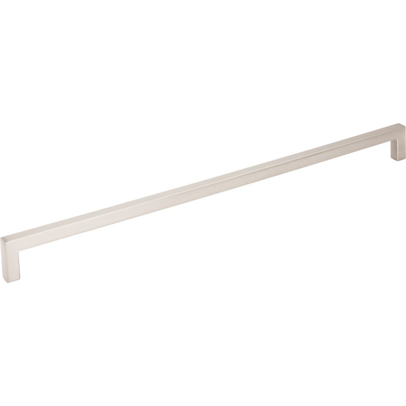 Poignée barre Stanton 12 3/5 po, Nickel satiné