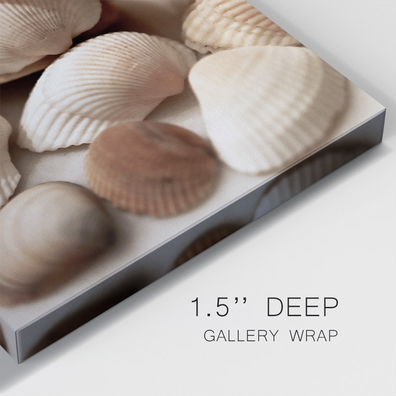 «Beach Treasures I» sur toile, H 16 po x l 16 po x P 1,5 po