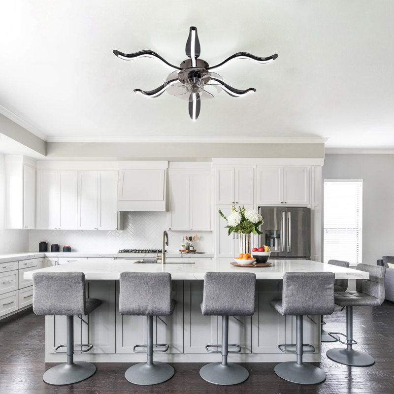 30cm Ceiling Fan with LED Lights