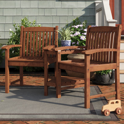 Ponce Wood Outdoor Dining Armchair