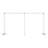 10x20ft Heavy Duty Wedding Party Adjustable Backdrop Stand Kit