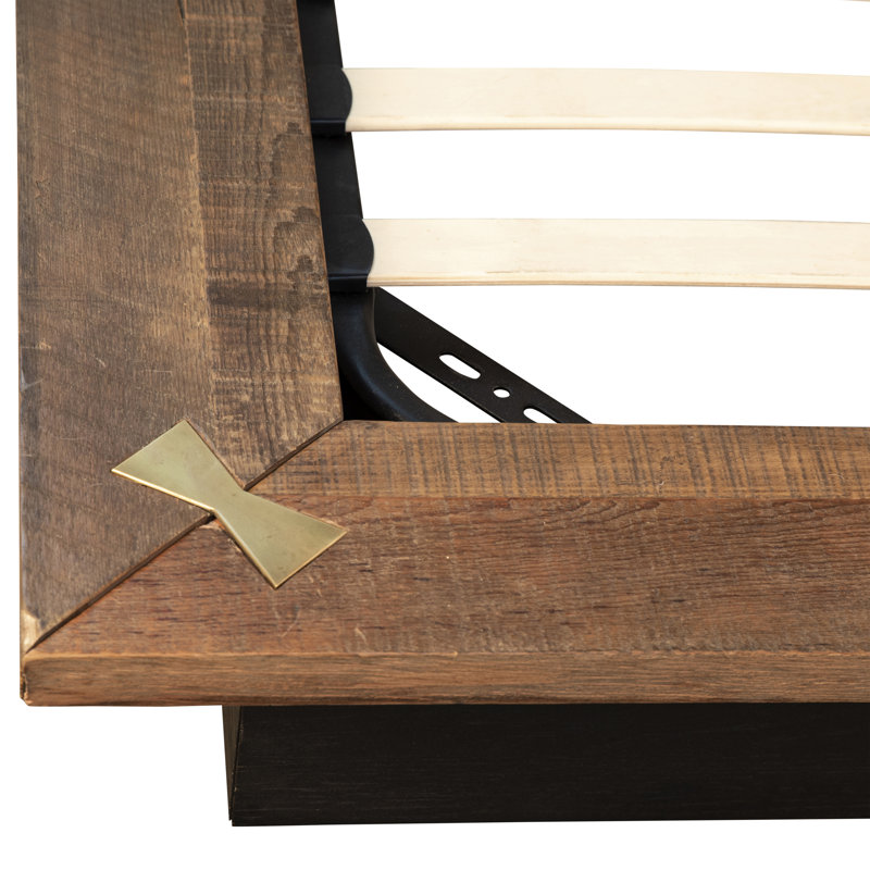 Donita Solid Wood Platform Bed, Queen