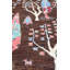Mazar One-of-a-Kind Runner 2'11" X 8' New Age Runner Area Rug Brown