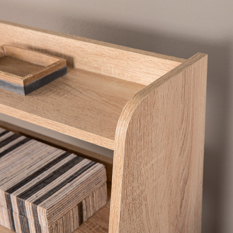 Berritza Midcentury Modern Bookshelf - Natural