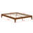 Razzak Solid Dry Bamboo Wood Platform Bed Frame, with Wood Slat Support, No Box Spring Needed, Easy Assembly-1319902107