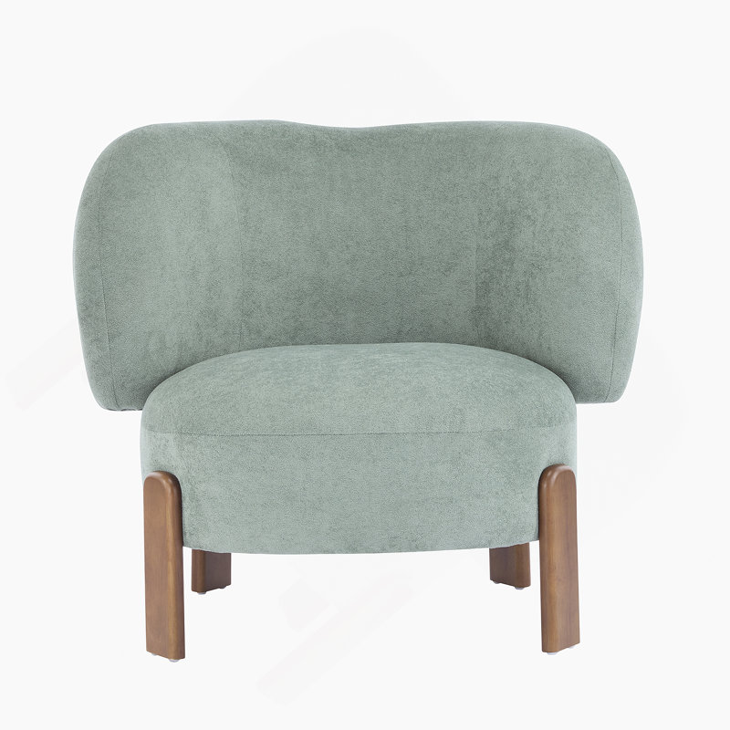 Fauteuil à oreilles Cozy, Vert