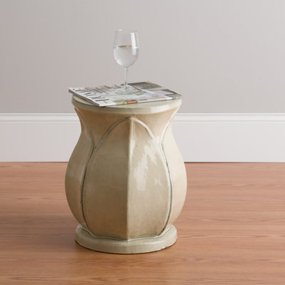 Ceramic Decorative Stool by Dakota Fields