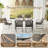 7 Pieces Patio Dining Set