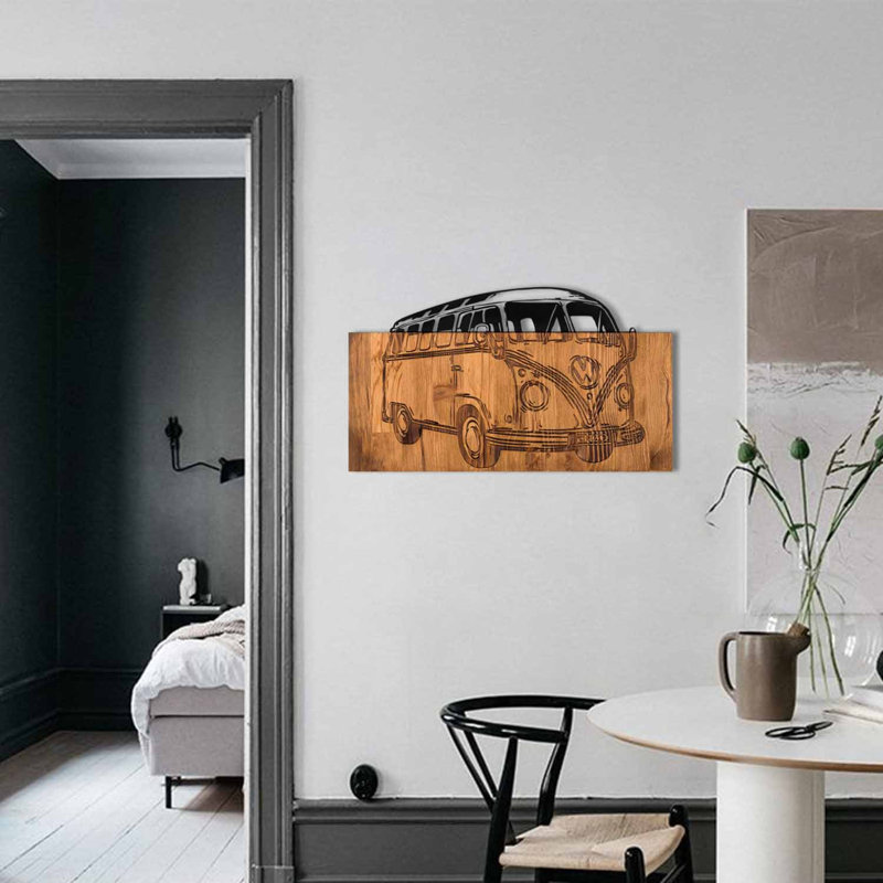 Décoration murale en bois