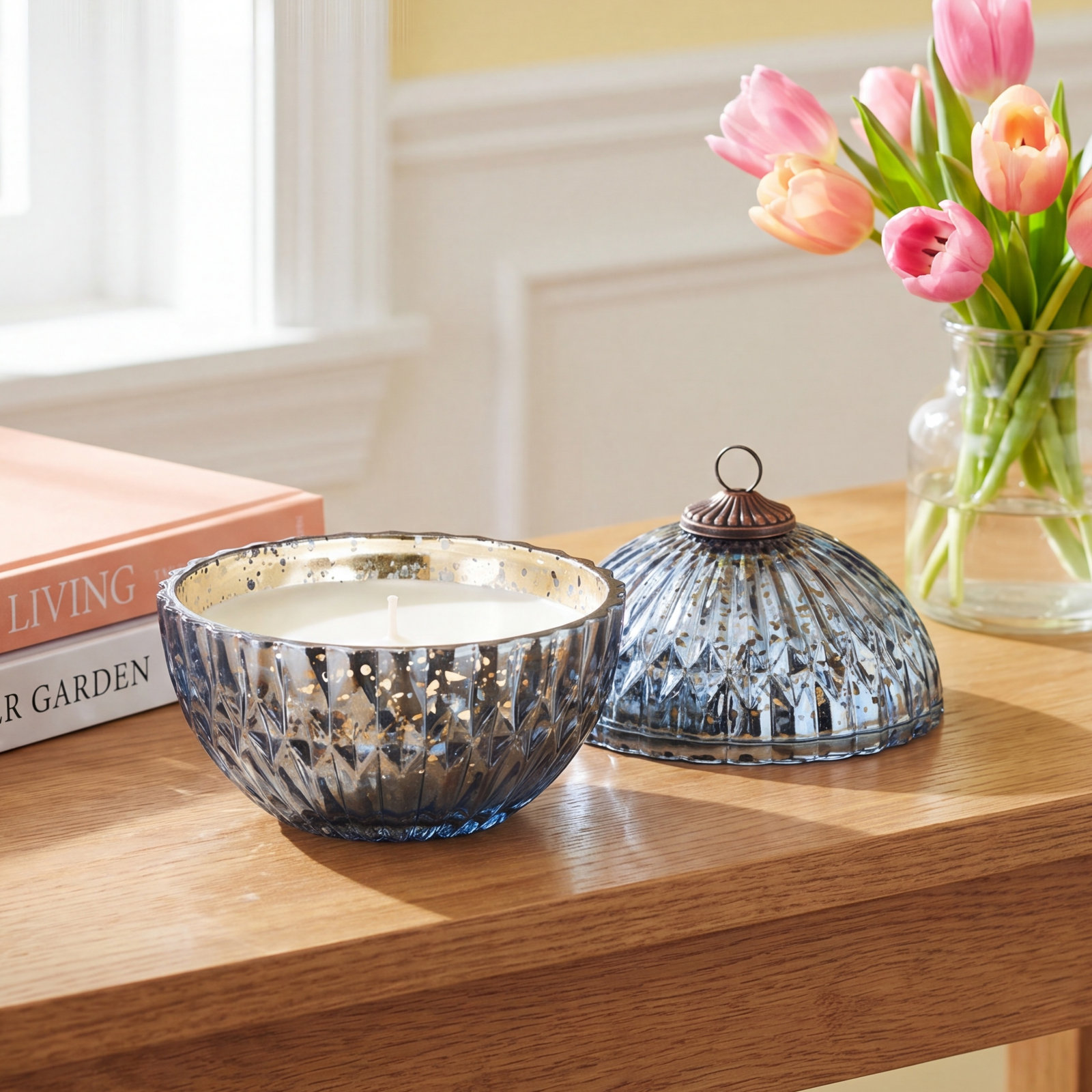 Caz Scented Jar Candle, Vanity Tin