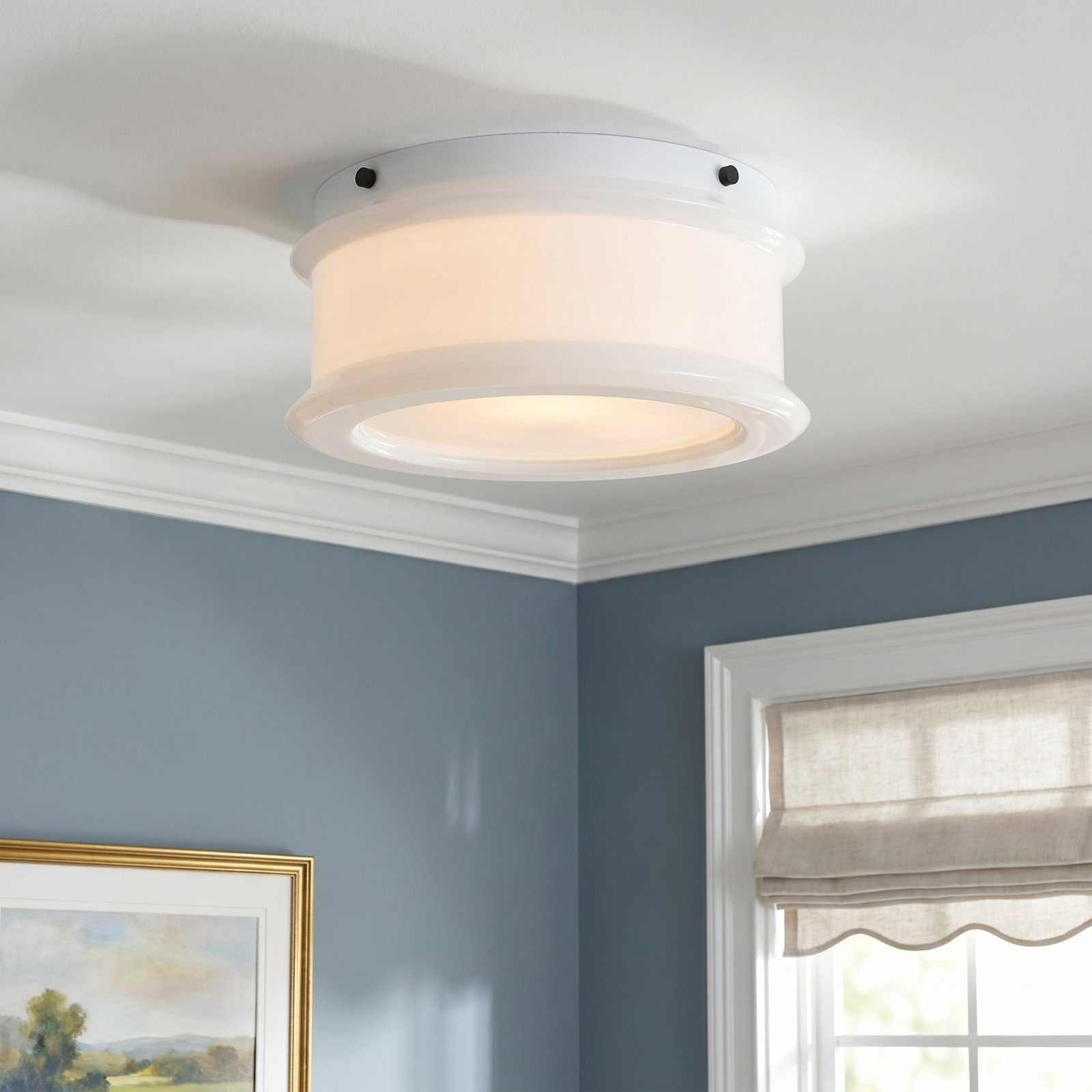Peter Modern 2-Light Flush Mount