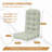 Outdoor/Indoor High Back Chair Cushion-125529601