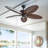 Benedict 52" W 5-Blade Ceiling Fan-2100549709