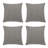 Maelina Upholstered Light Gray Corduroy Modular Sofa with Pillow Back and Solid Wood Legs-63604695