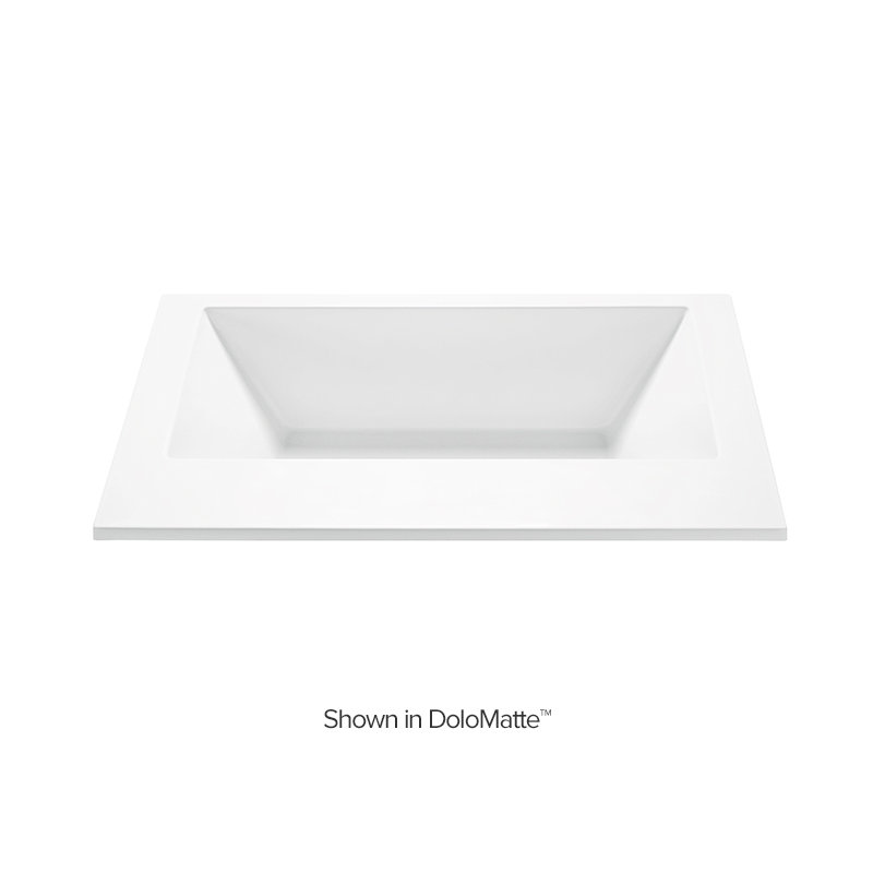 Metro 3 Soaker Tub - Matte, Undermount, 20" H x 71.75" W x 41.88" D