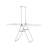 Brabantia Hangon 25 m Folding Drying Rack with Rod-100078627
