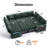 102Inch U-Shaped 8-Seater Sleeper Sofa, Chenille Fabric, Adjustable Backrest 100°-160°, Pull-Out Beds & Storage, Usb Charging, Led Night Light, Foldable Side Table, Tool-Free Assembly-768805099