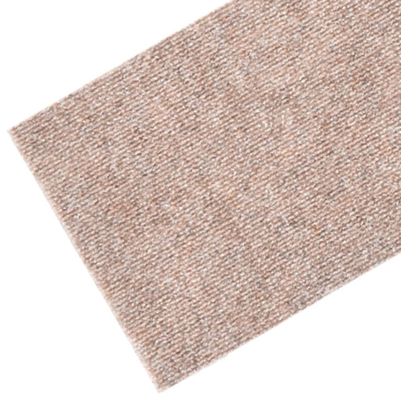 Brandun Self-adhesive Stair Mats Anthracite, Light Brown, 76cm x 20cm