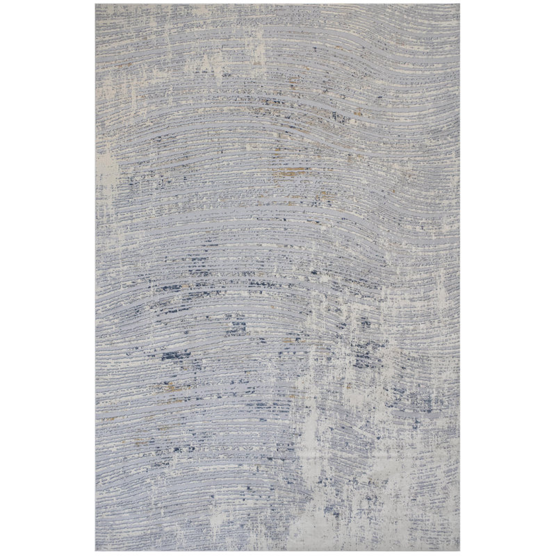 Abstract Indoor Rug, Rectangle 3'2" x 5'