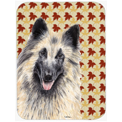 East Urban Home Belgian Tervuren Portrait Glass Cutting Board