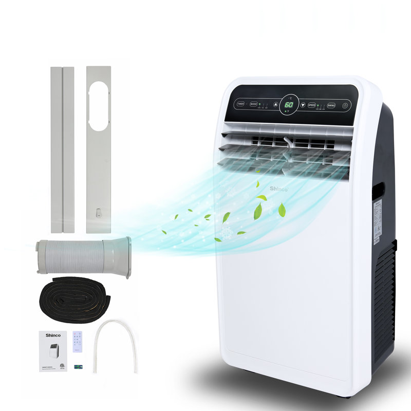 12,000 BTU(ASHRAE) Portable Air Conditioner with Remote
