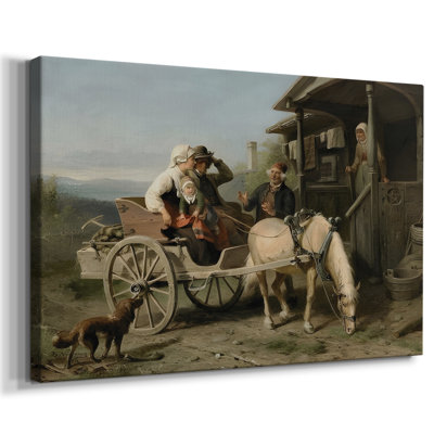 Paysages rétro-CL XXXVI -Galerie enveloppée Cavas