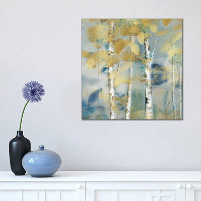Gilded Forest Detail I by Nan - Wrapped Canvas Painting