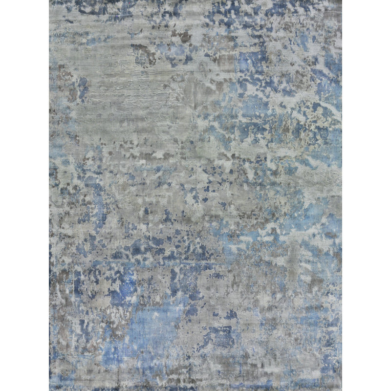 Reflections Viscose Abstract Indoor Rug, Rectangle 8' x 10'