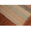 Tapis rayé teint sur terre Kilim
