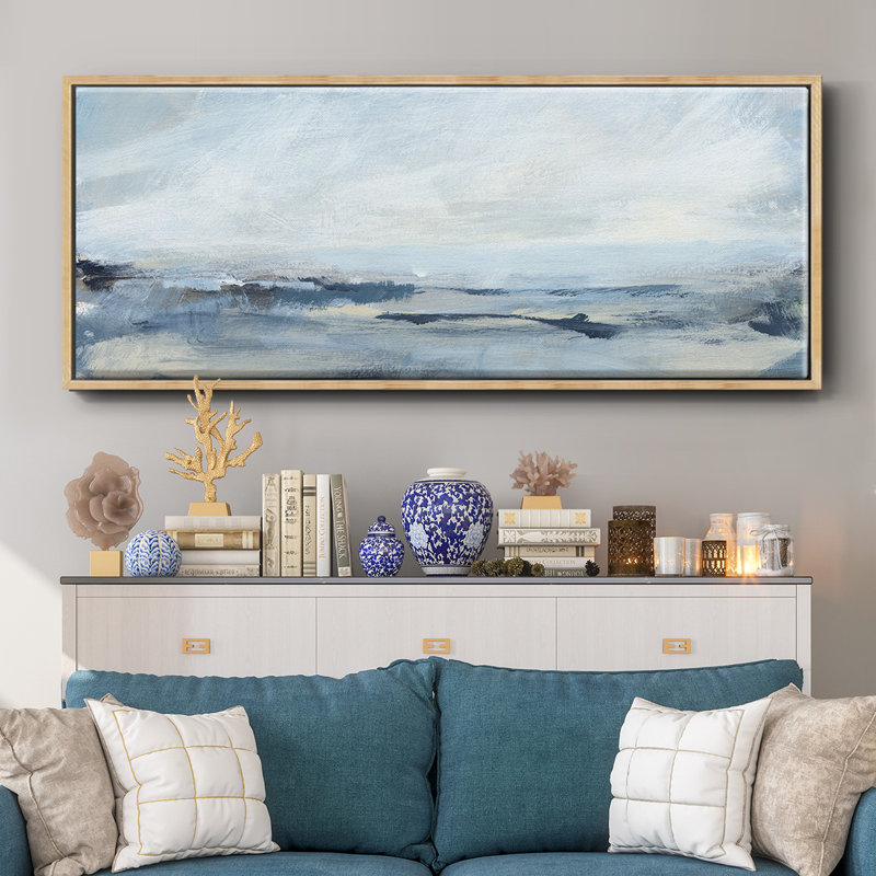 Sailing II- Framed Canvas