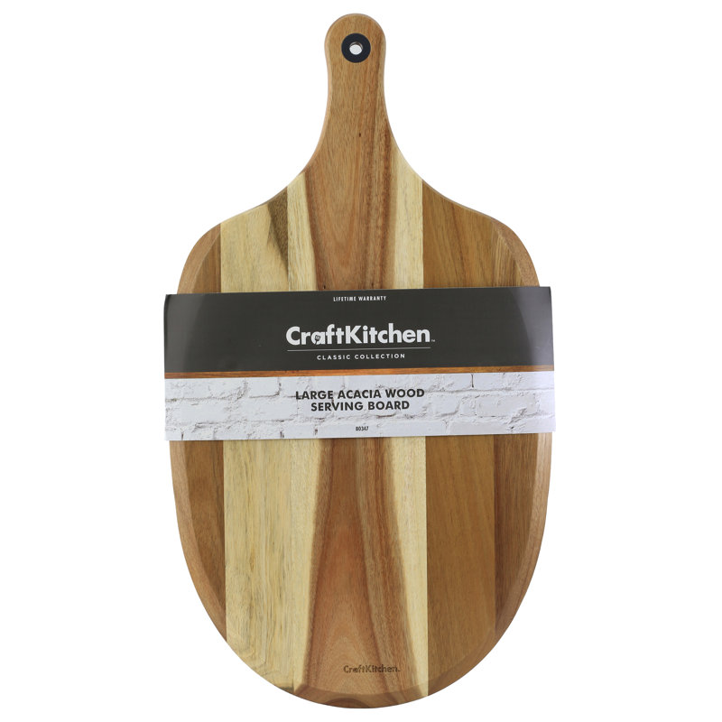 Craft Kitchen Acacia Wood Large Bread Board