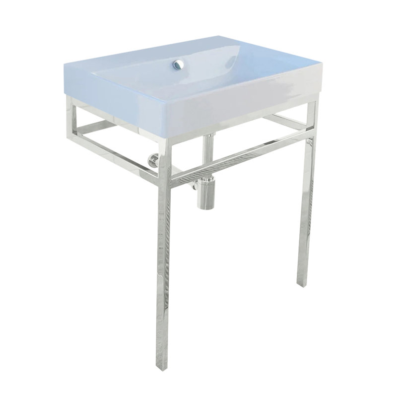 Aquasei Sink Stand, Brushed Stainless Steel