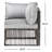 Adelfa Wicker Outdoor Lounge Chair
