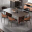 Table de salle à manger française rétro moderne-102422584