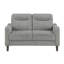 Upholstered 54.5 " Chenille Loveseat