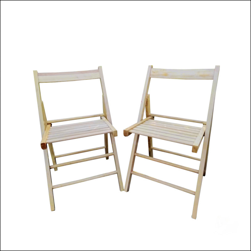 FOLDING CHAIR-2/S, Natural