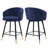  26" Swivel Upholstered Counter & Bar Stool with Metal Frame-88757650