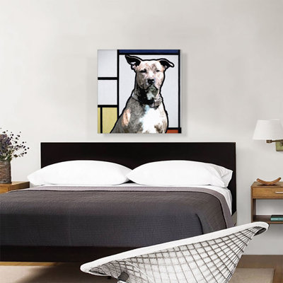" PitBull Terrier Dog Breed Modern "