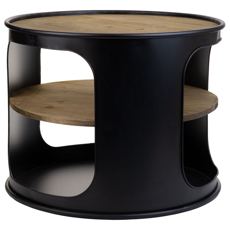 Aiobha 47cm W Metal Bedside Table