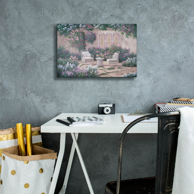 «Wine And Wicker» par Diane Romanello, H 12 po x l 18 po